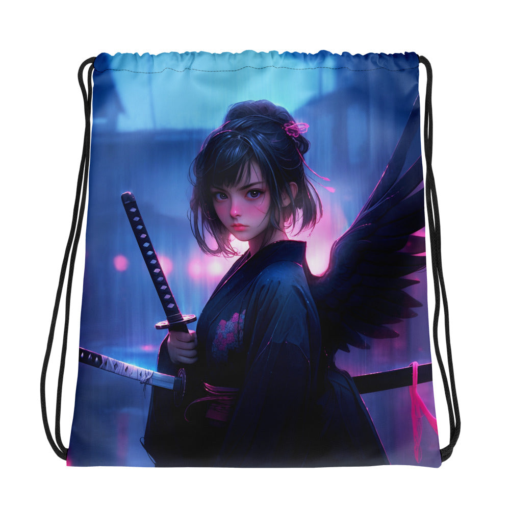 SAMURAI DARK ANGEL TWO - Drawstring bag
