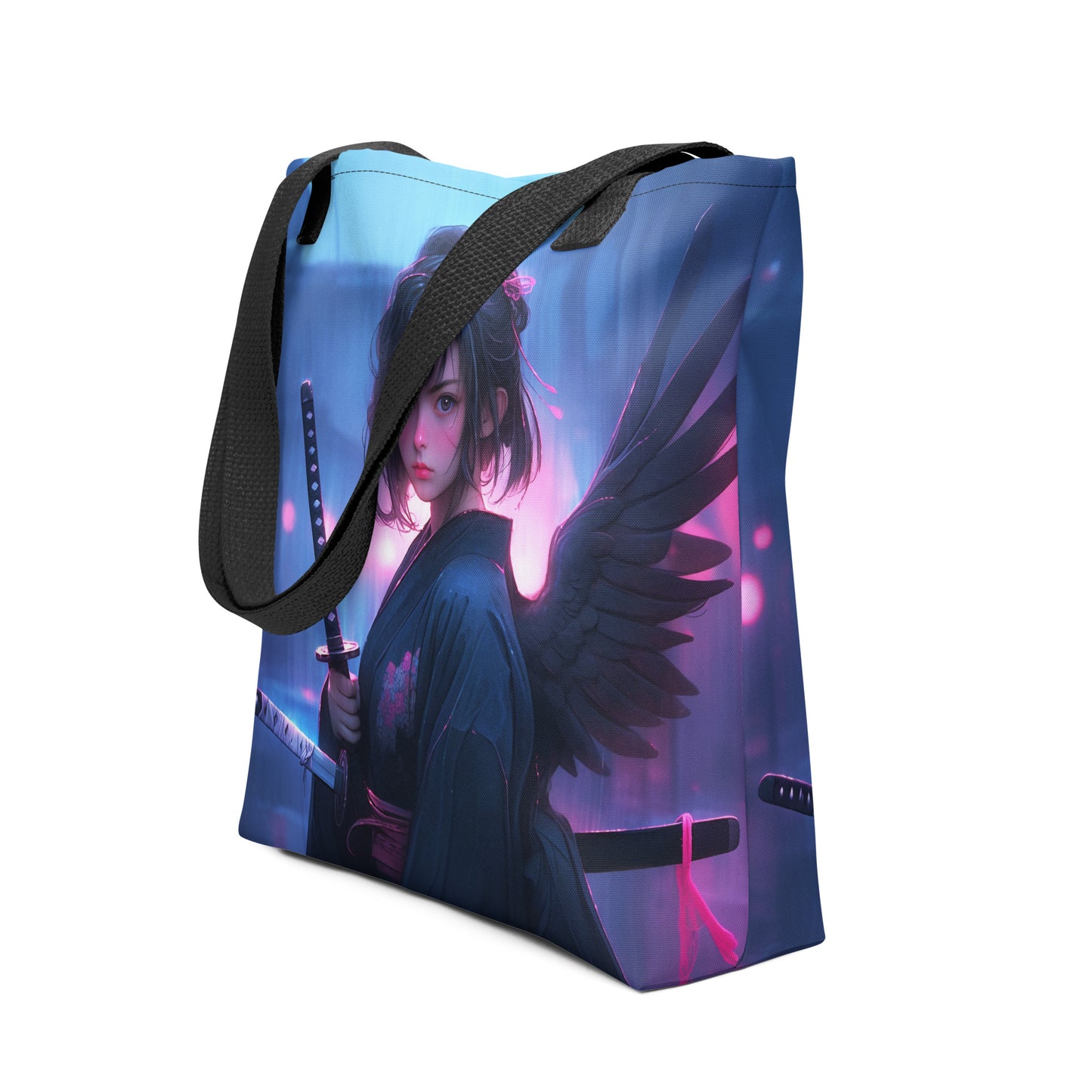 SAMURAI DARK ANGEL TWO - Tote Bag Small